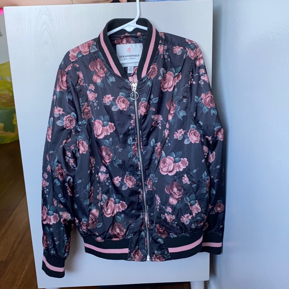 Cute kids bomber jacket